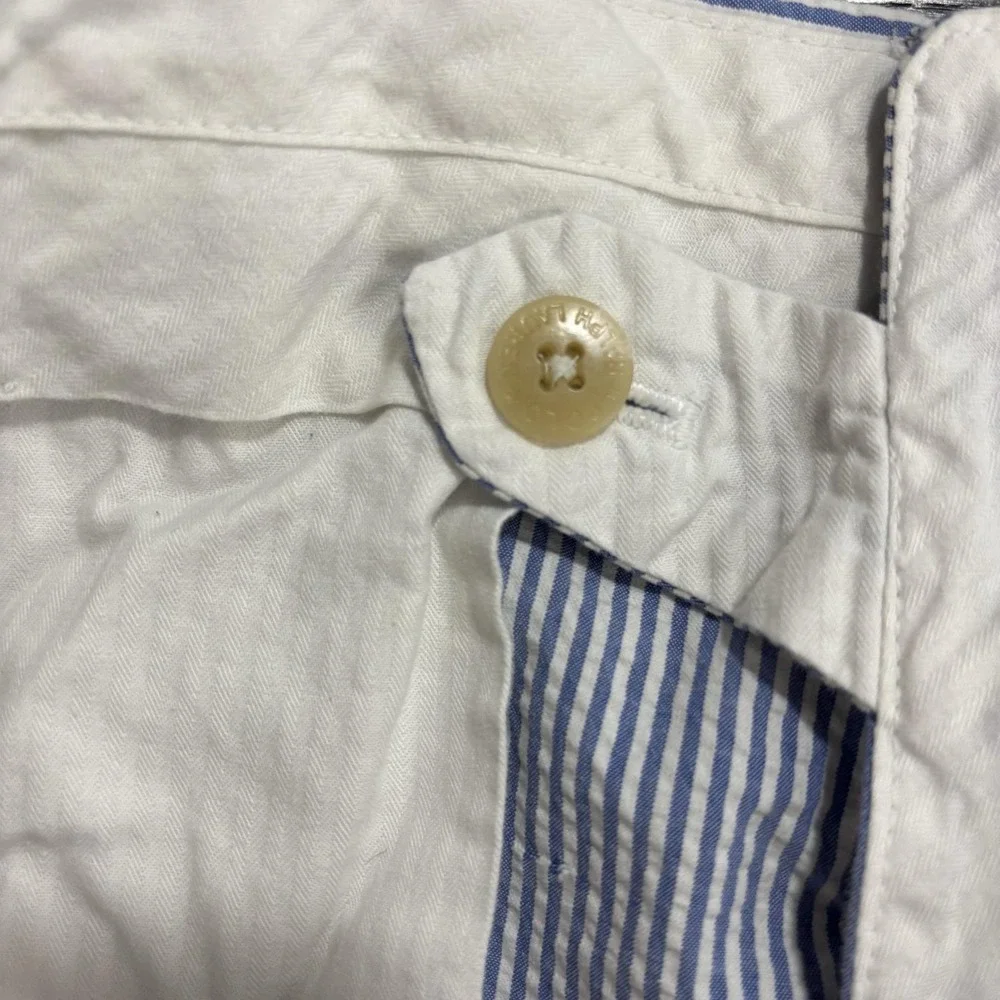 Vtg Polo Ralph Lauren Seersucker Pants Mens 36x33 Blue Striped Coastal Preppy